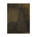 Abstract Brown Ink Wash Matte Canvas - Extra Large Wall Art - 30x40in