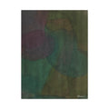 Abstract Green Teal Swirl Matte Canvas - Extra Large Wall Art - 30x40in