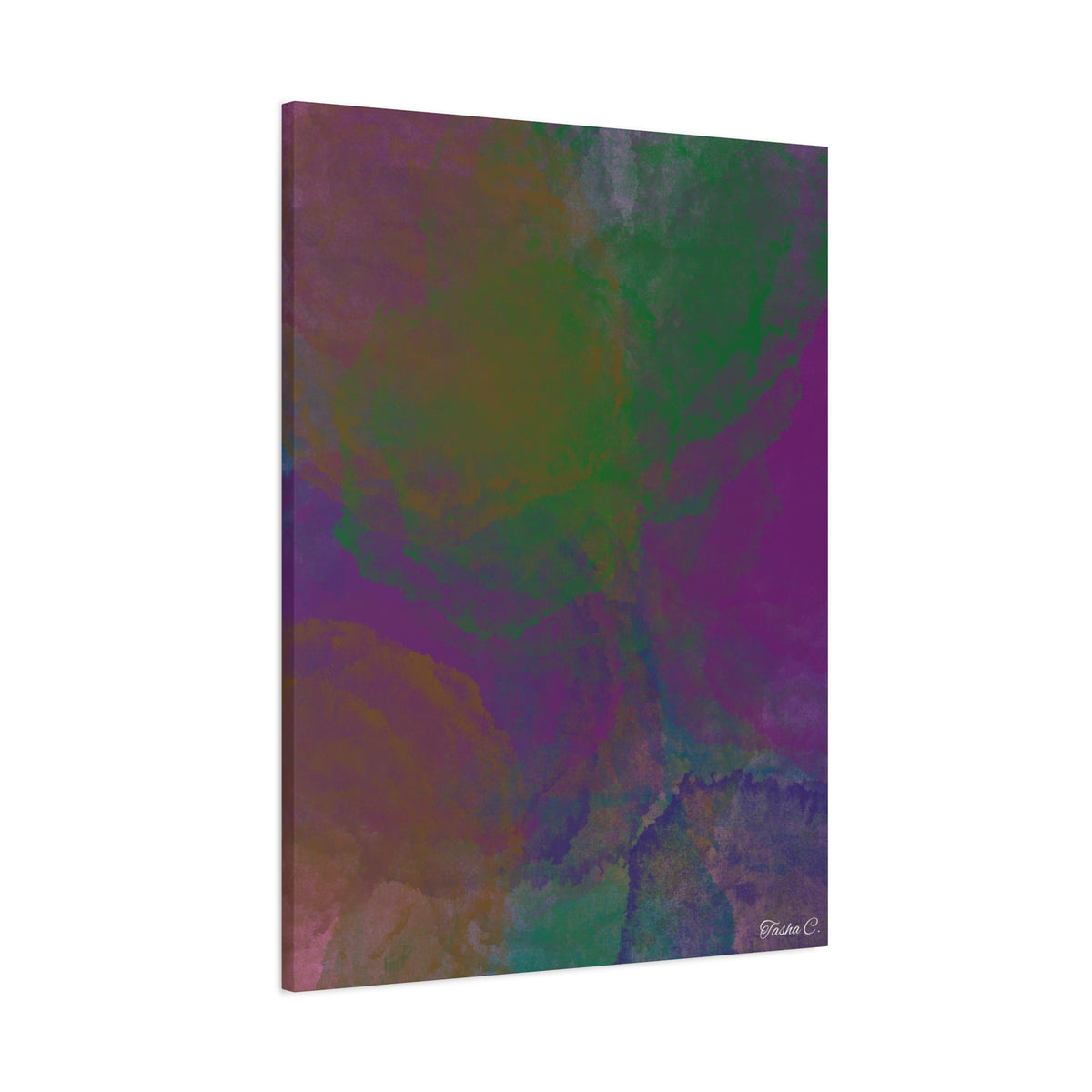 Abstract Color Wash Matte Canvas - Extra Large Wall Art - 30x40in
