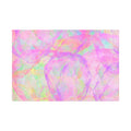 Original Pastel Bubble Abstract Matte Canvas - Luxury Extra large Wall Art - 60x40