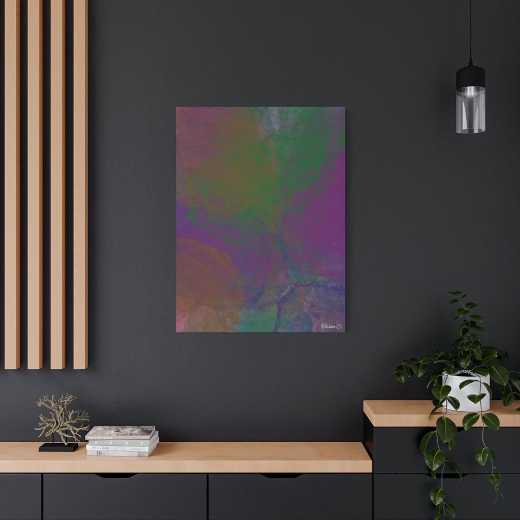 Abstract Color Wash Matte Canvas - Extra Large Wall Art - 30x40in