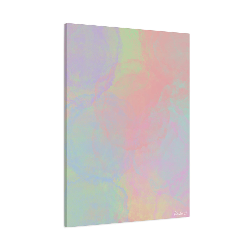 Original Pastel Marble Artwork - Extra Large Wall Art - 30x40in