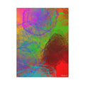 Original Abstract Colorful Watercolor Canvas - Extra Large Wall Art - 30x40in