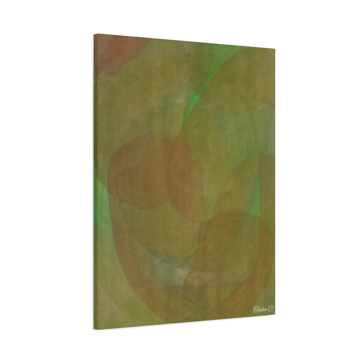 Abstract Earth Tones Canvas - Extra Large Wall Art - 30x40in