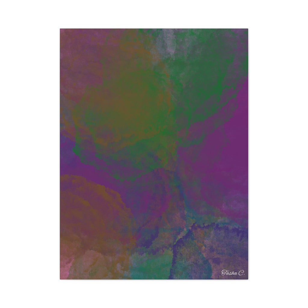 Abstract Color Wash Matte Canvas - Extra Large Wall Art - 30x40in