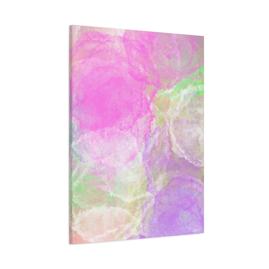 Original Pastel Watercolor Abstract Canvas - Extra Large Wall Art - 30x40in