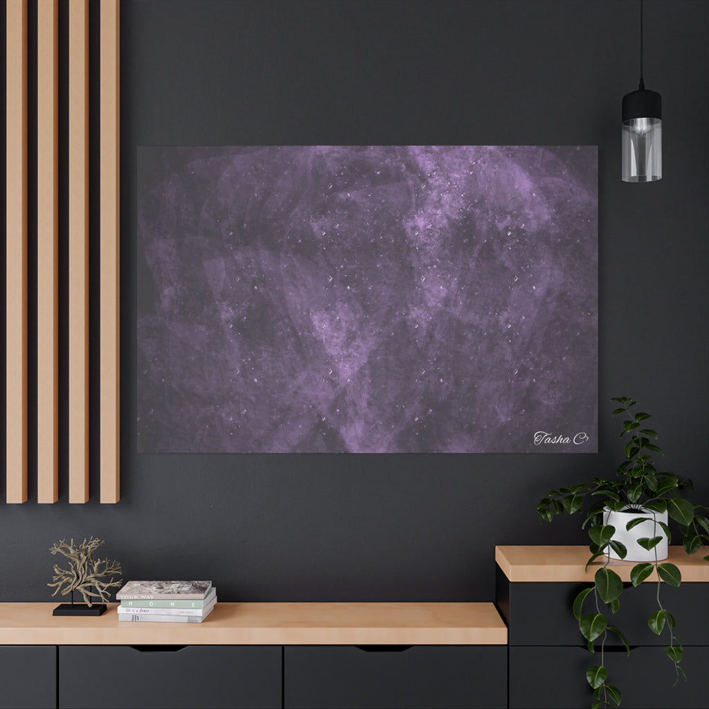 Original Purple Galaxy Nebula Canvas - Luxury Extra large Wall Art - 60x40