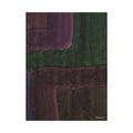 Abstract Layered Color Blocks Matte Canvas - Extra Large Wall Art - 30x40in