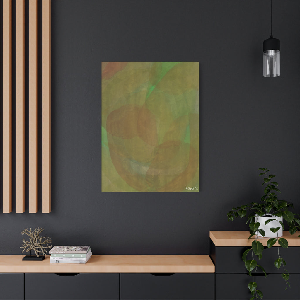 Abstract Earth Tones Canvas - Extra Large Wall Art - 30x40in