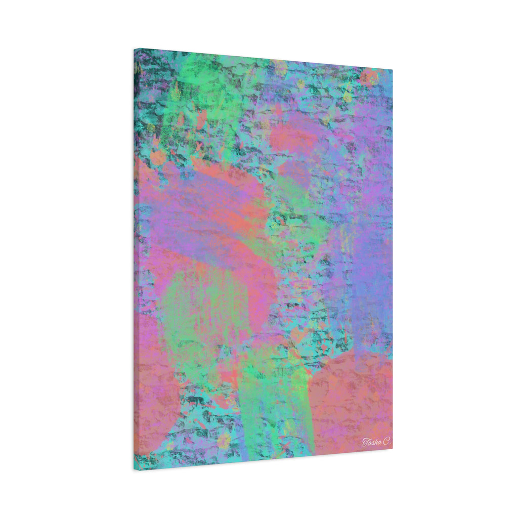 Abstract Pastel Texture Canvas - Extra Large Wall Art - 30x40in