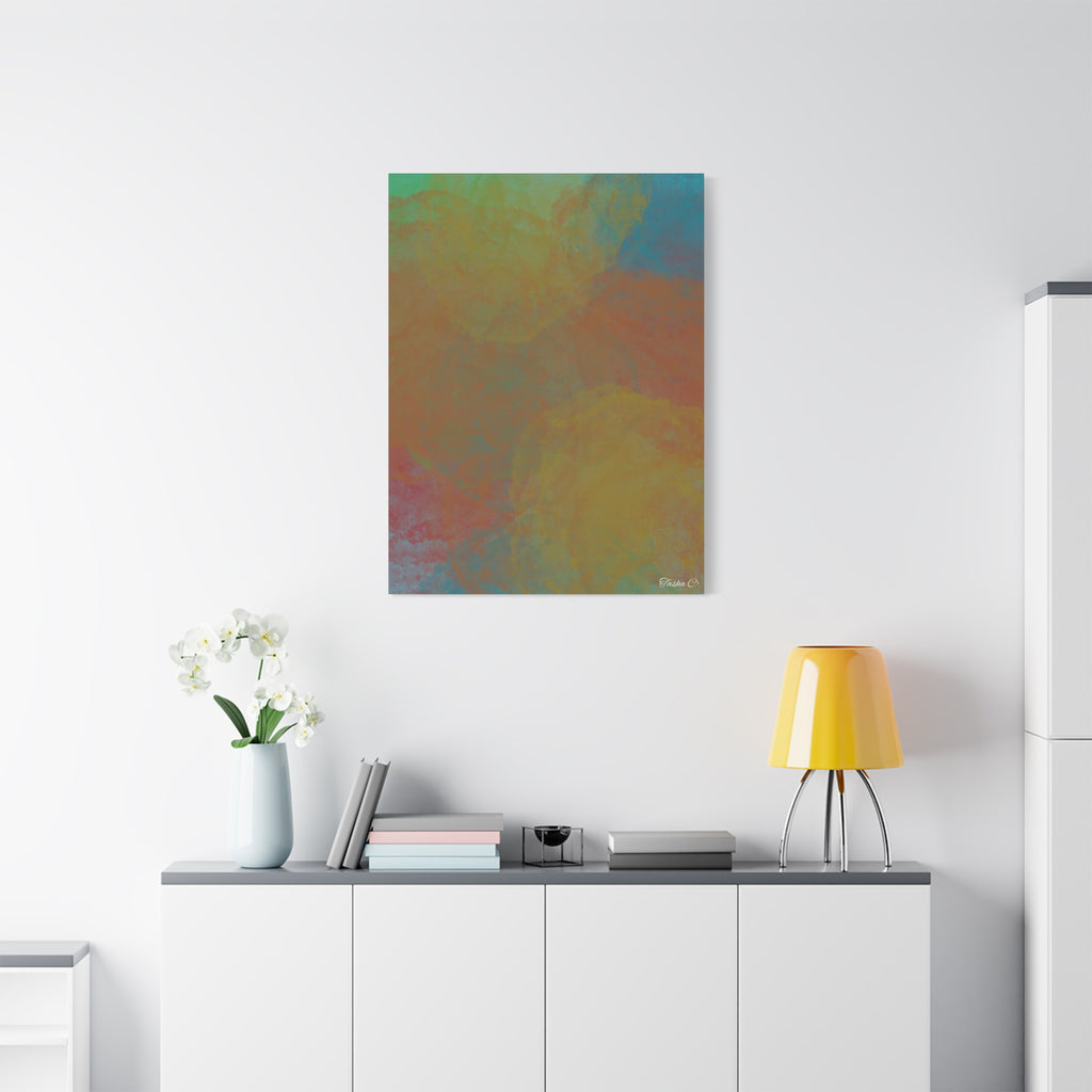 Original Colorful matte Canvas - Extra Large Wall Art - 30x40in
