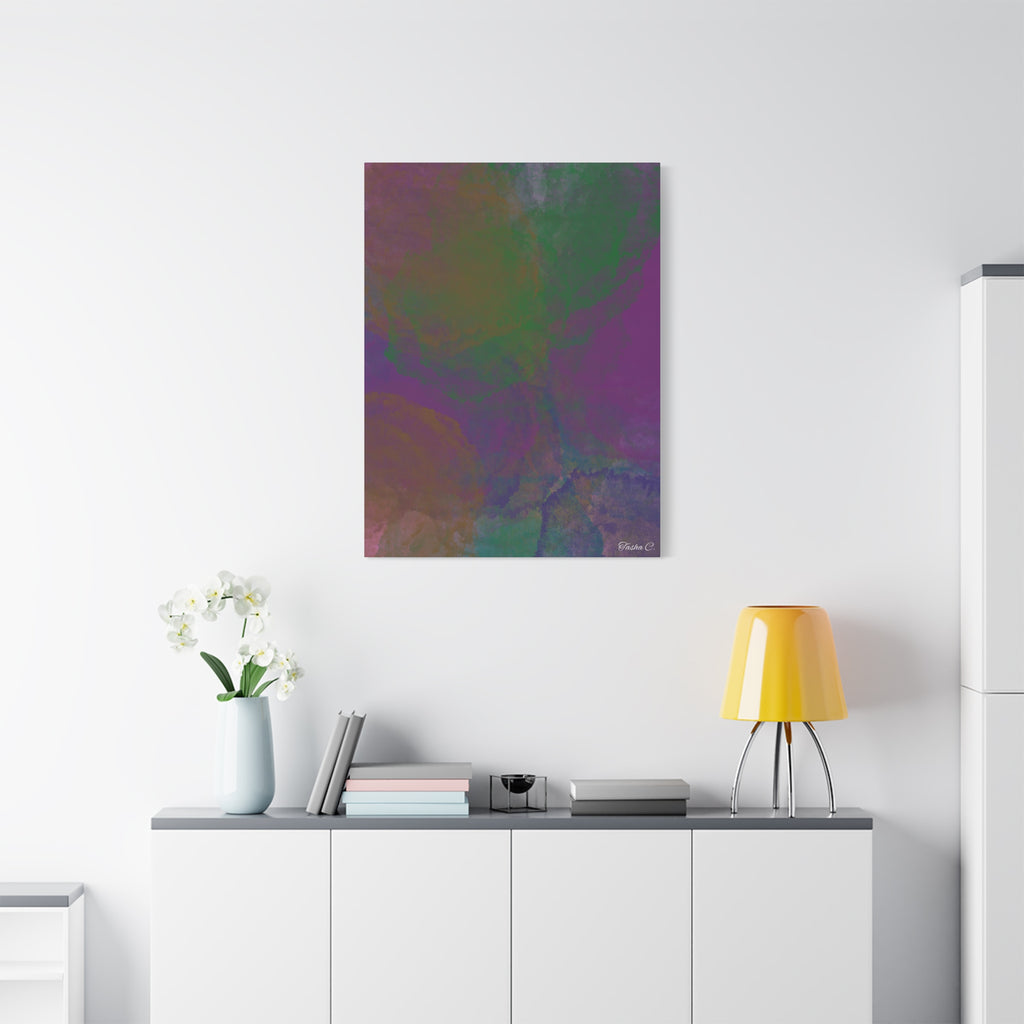 Abstract Color Wash Matte Canvas - Extra Large Wall Art - 30x40in