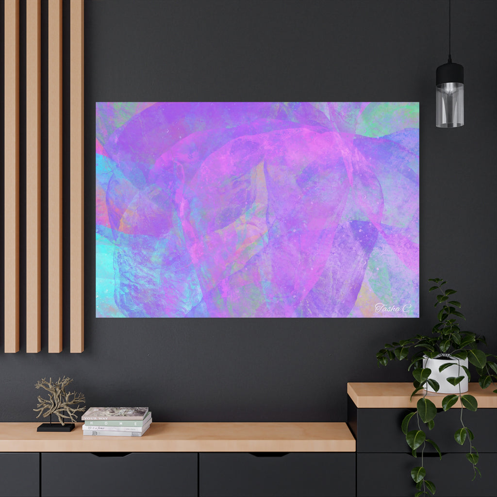Original Pastel Abstract Watercolor Canvas - Luxury Extra large Wall Art - 60x40