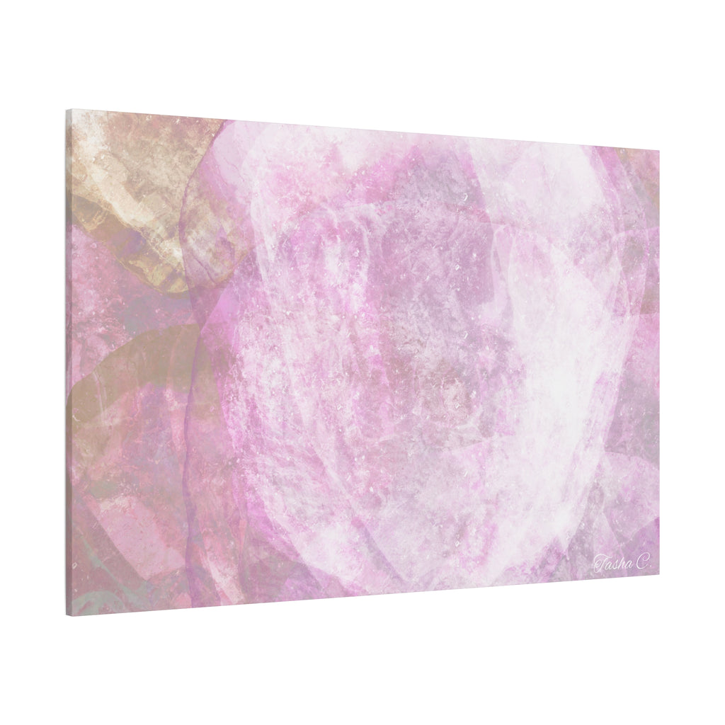 Original Pink Abstract Watercolor Canvas - Luxury Extra Large Wall Art - 60x40