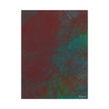 Original Abstract Red Green Marble - Extra Large Wall Art - 30x40in