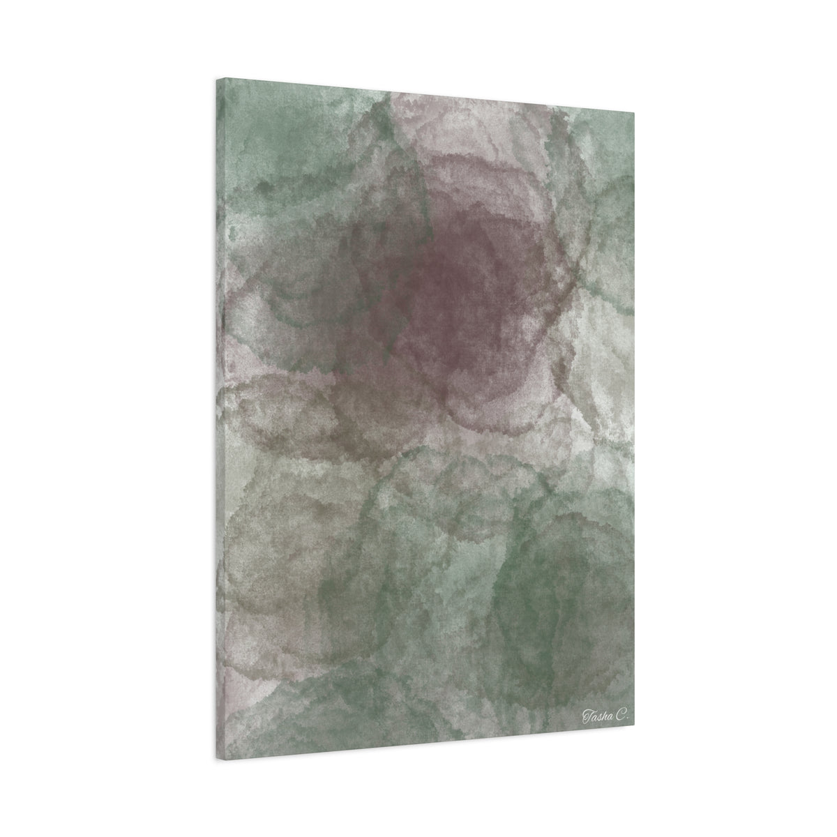 Abstract Watercolor Smoke Canvas - Extra Large Wall Art - 30x40in