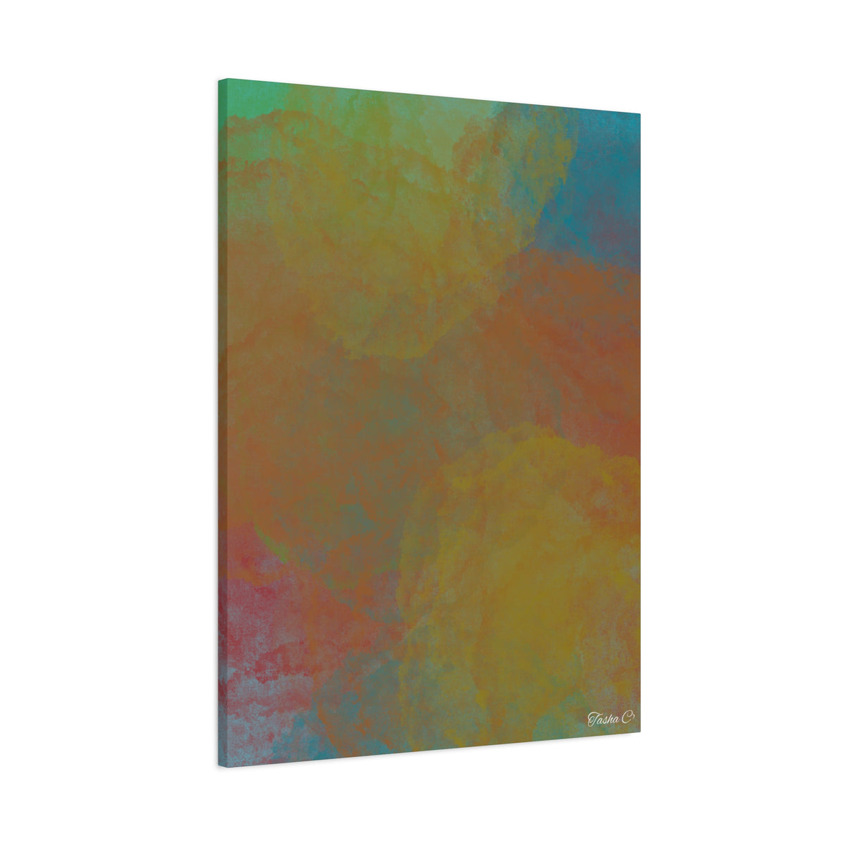 Original Colorful matte Canvas - Extra Large Wall Art - 30x40in