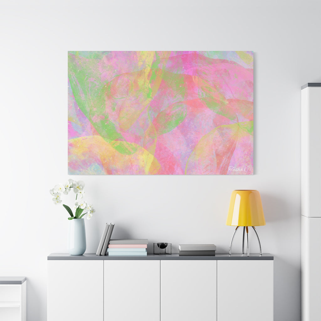 Original Pastel Abstract Watercolor Canvas - Luxury Extra large Wall Art - 60x40