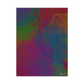 Original Abstract Colorful Marble Canvas Print - Extra Large Wall Art - 30x40in