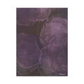 Purple Ink Bloom Canvas - Extra Large Wall Art - 30x40in